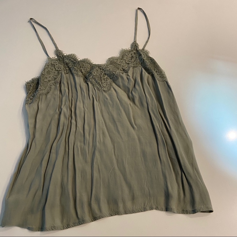 Abercrombie and Fitch Green Tank Top